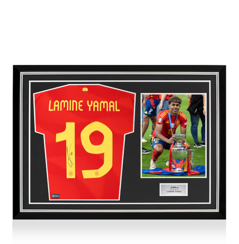 Lamine Yamal Signed Memorabilia Autograph Icons