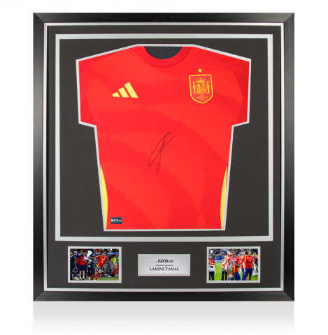 FC Barcelona Lamine Yamal Signed Soccer Jersey BAS Beckett