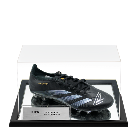 Philipp Lahm Official FIFA World Cup™ Signed Adidas Predator Boot In Acrylic Case
