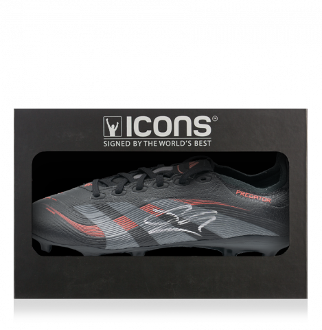 Xabi Alonso Signed Adidas Predator Boot In Deluxe Packaging