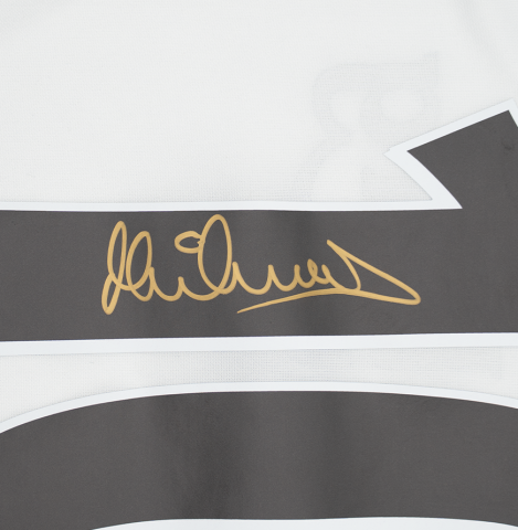 Michael Owen Official Ballon d'Or™ Back Signed and Hero Framed Liverpool 2001-02 Away Shirt
