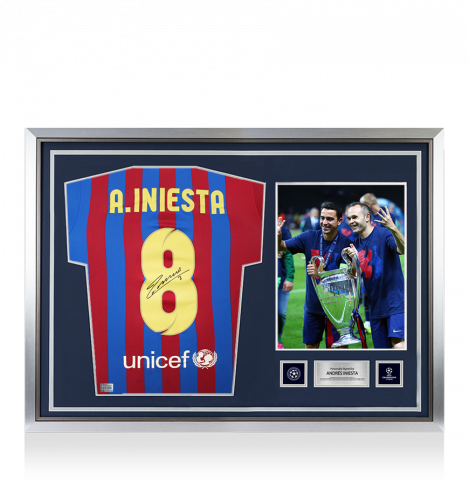 Genuine Andres Iniesta Signed Memorabilia | Icons.com