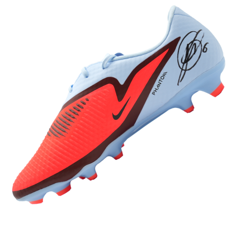 Eduardo Camavinga Signed Nike Phantom Boot In Deluxe Packaging