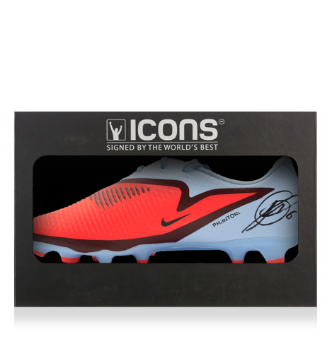 Eduardo Camavinga Signed Nike Phantom Boot In Deluxe Packaging