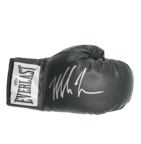 Mike Tyson Signed Black Everlast Boxing Glove