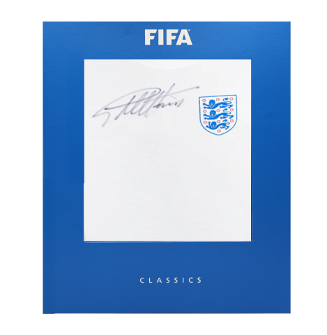 Geoff Hurst Official FIFA World Cup™ Front Signed England T-Shirt In Deluxe Packaging