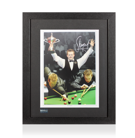 Shaun Murphy Signed Montage In Black Wooden Frame