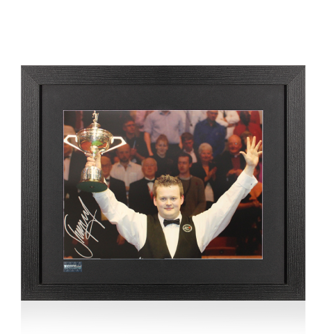 Shaun Murphy Signed Photo In Black Wooden Frame