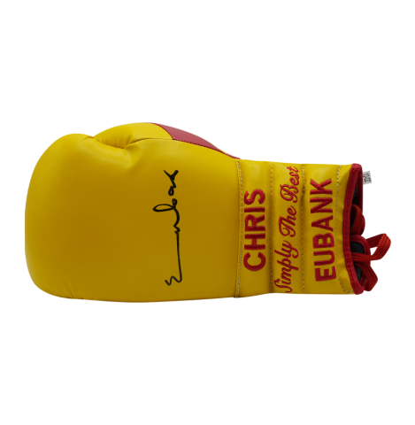 Chris Eubank Snr Signed 'Simply The Best' Boxing Glove