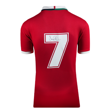 Sam Warburton Back Signed British & Irish Lions 2021 Home Shirt In Deluxe Packaging