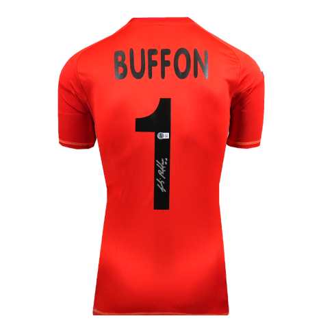 Gianluigi Buffon Back Signed Juventus 2024-25 Goalkeeper Shirt In Deluxe Packaging
