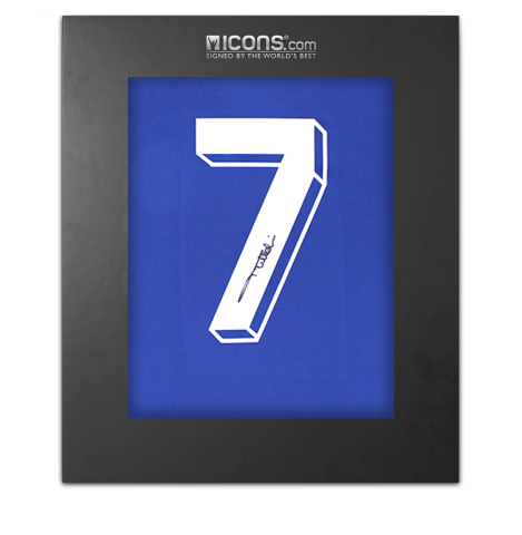 Paolo Maldini Back Signed Italy 1990 Home Shirt In Deluxe Packaging