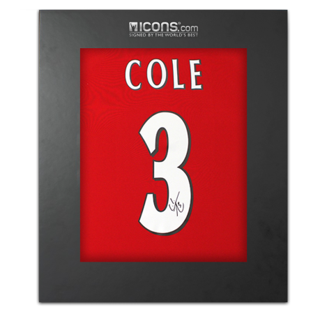 Ashley Cole Back Signed Arsenal Shirt 2024-25 Home Shirt In Deluxe Packaging Ashley Cole Back Signed Arsenal Shirt 2024-25 Home Shirt In Deluxe Packaging