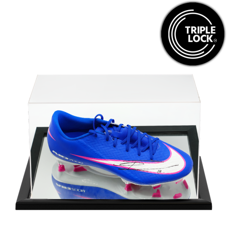 Federico Valverde Signed Nike Vapor Boot In Acrylic Case