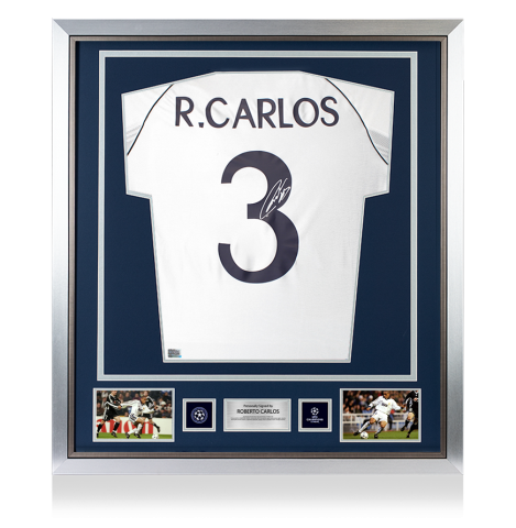 サイン入りユニフォーム R.CARLOS 6番 MVPs Roberto Carlos Signed Memorabilia & Autograph | Icons.com