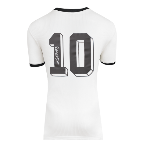 Lothar Matthaus Back Signed Germany Anniversary Shirt In Deluxe Packaging