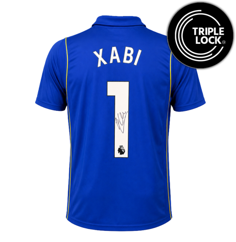 Xabi Alonso Back Signed Match Issue Chelsea FC 2026-27 Home Shirt In Deluxe Packaging