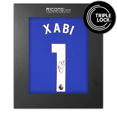 Xabi Alonso Back Signed Match Issue Chelsea FC 2026-27 Home Shirt In Deluxe Packaging