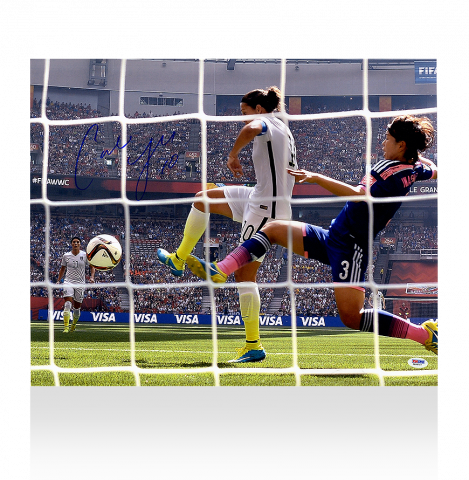 Carli Lloyd Signed USWNT Photo: 2015 FIFA Women's World Cup Final Shot