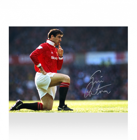 ERIC CANTONA  写真パネル ERIC CANTONA 写真パネル CANTONA ERIC 1990-91 (Ol M