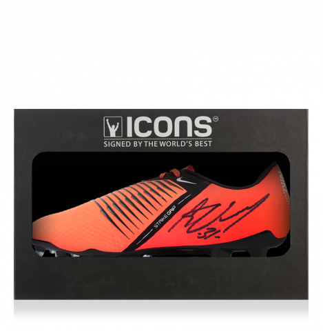 Kevin Volland Signed Red and Black Nike Phantom Venom Boot In Deluxe Packaging