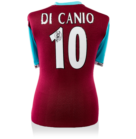 Paolo Di Canio Back Signed West Ham United Shirt Paolo Di Canio Back Signed West Ham United Shirt