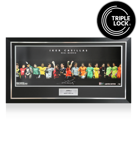 Iker Casillas Signed Montage: The Career Collection Iker Casillas Signed Montage: The Career Collection