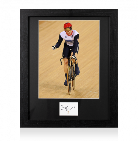 Jason Kenny Signed Team GB Card and Photo Frame: Option 1