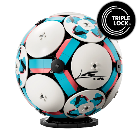 Lionel Messi Signed LEGO® Editions Football 