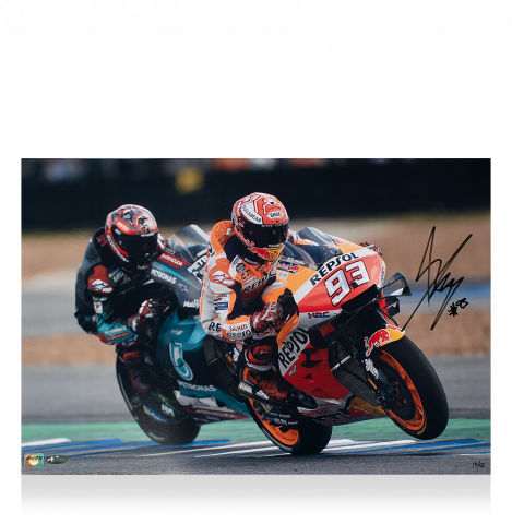 Marc Marquez Signed Photo: MotoGP Legend