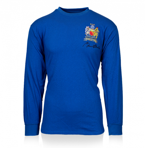 Sir Bobby Charlton Signed Manchester United Away Shirt: 1968 European Cup Final Edition