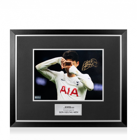 Son Heung-min Signed Tottenham Hotspur Photo In Premium Photo Frame: Goal vs Arsenal Son Heung-min Signed Tottenham Hotspur Photo In Premium Photo Frame: Goal vs Arsenal