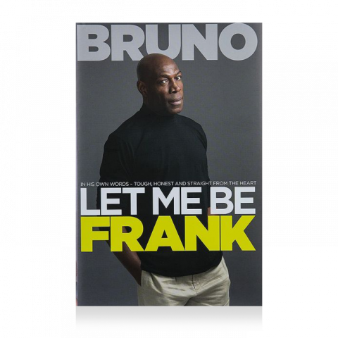 Frank Bruno Signed Book - Let Me Be Frank