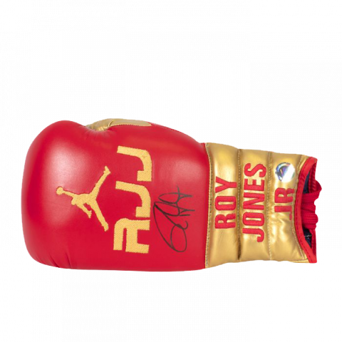 Roy Jones Jr Signed Everlast Boxing Glove