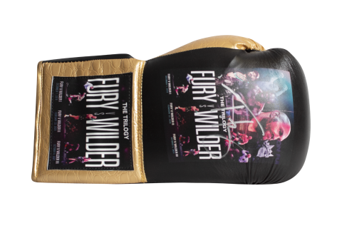 Tyson Fury Signed Boxing Glove In Deluxe Packaging - Fury vs Wilder