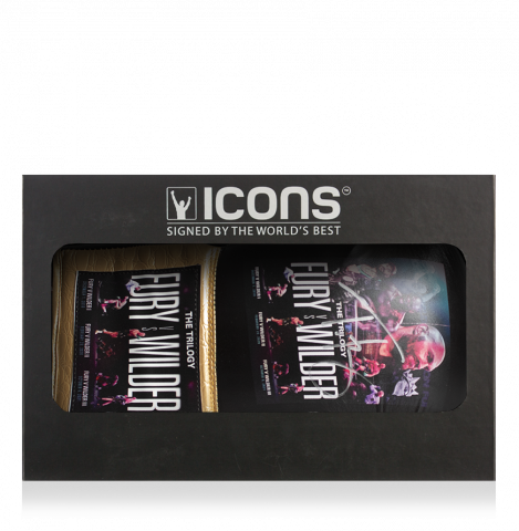 Tyson Fury Signed Boxing Glove In Deluxe Packaging - Fury vs Wilder