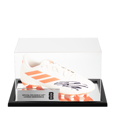 Declan Rice Official 2026 FIFA World Cup™ Signed Adidas Copa Football Boot In Acrylic Case Declan Rice Official 2026 FIFA World Cup™ Signed Adidas Copa Football Boot In Acrylic Case