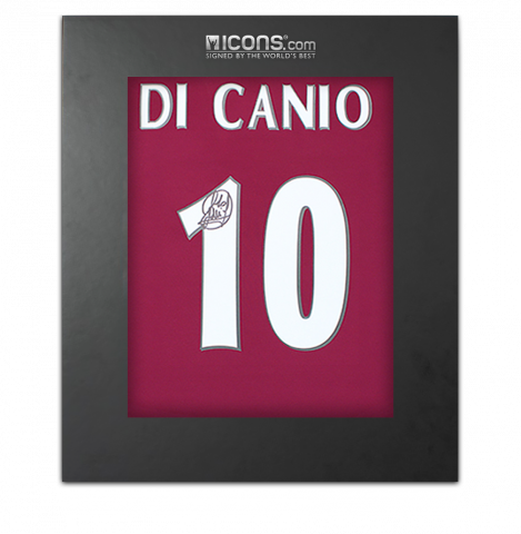 Paolo Di Canio Back Signed West Ham United 2000 Home Shirt In Deluxe Packaging