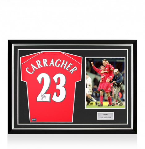 Genuine Jamie Carragher Signed Memorabilia | Icons.com