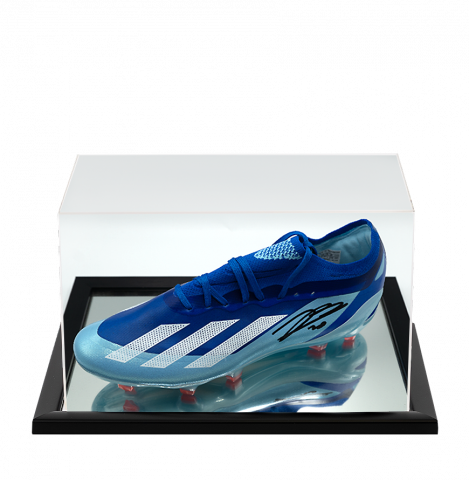 Jarrod Bowen Signed Adidas F50 Boot In Acrylic Case