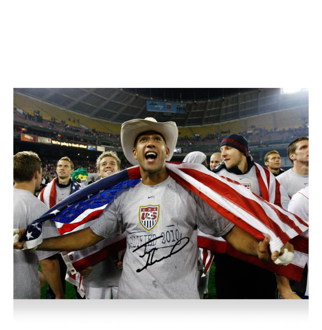 Tim Howard Autographed USMNT Photo: United States Hero