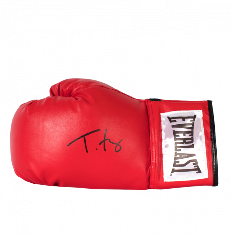Tyson Fury Signed Red Everlast Boxing Glove