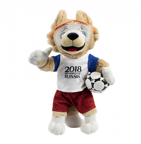 UNSIGNED Official 2018 FIFA World Cup Zabivaka Mascot