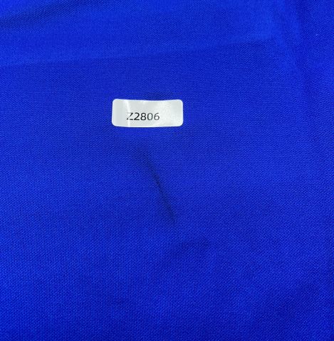 WAREHOUSE SECONDS Didier Drogba Back Signed Chelsea 2000-01 Home Shirt with Fan Style Numbers - Grade B