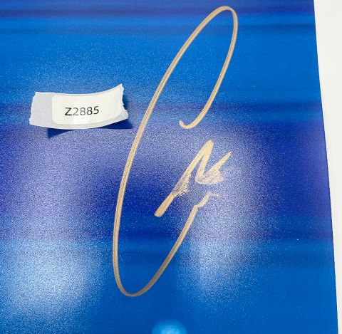 WAREHOUSE SECONDS Carlos Alcaraz Signed US Open 2024 Action Photo - Grade D