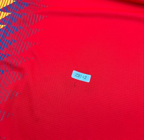 WAREHOUSE SECONDS Xavi and Sergio Busquets Dual Signed Spain 2018 Home Shirt - Grade A