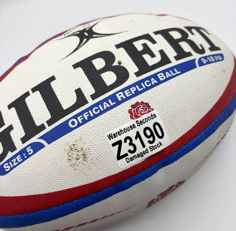 WAREHOUSE SECONDS Maro Itoje Signed Gilbert England Rugby Ball - Grade B