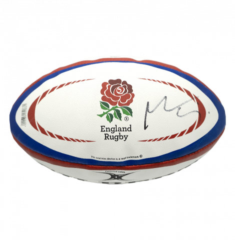 WAREHOUSE SECONDS Maro Itoje Signed Gilbert England Rugby Ball - Grade B