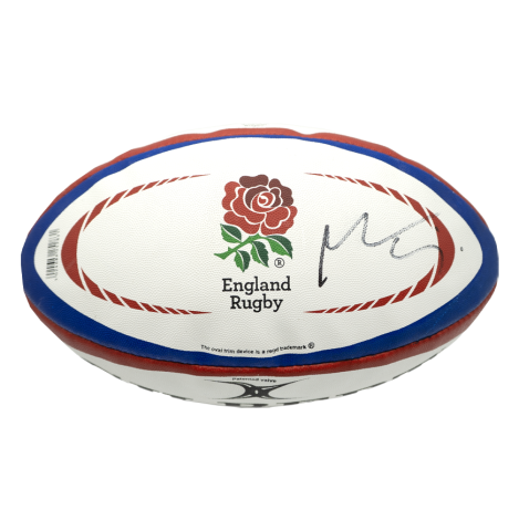 WAREHOUSE SECONDS Maro Itoje Signed Gilbert England Rugby Ball - Grade B