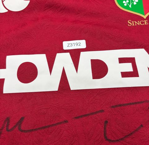 WAREHOUSE SECONDS Maro Itoje Front Signed British & Irish Lions 2025 Shirt - Grade A